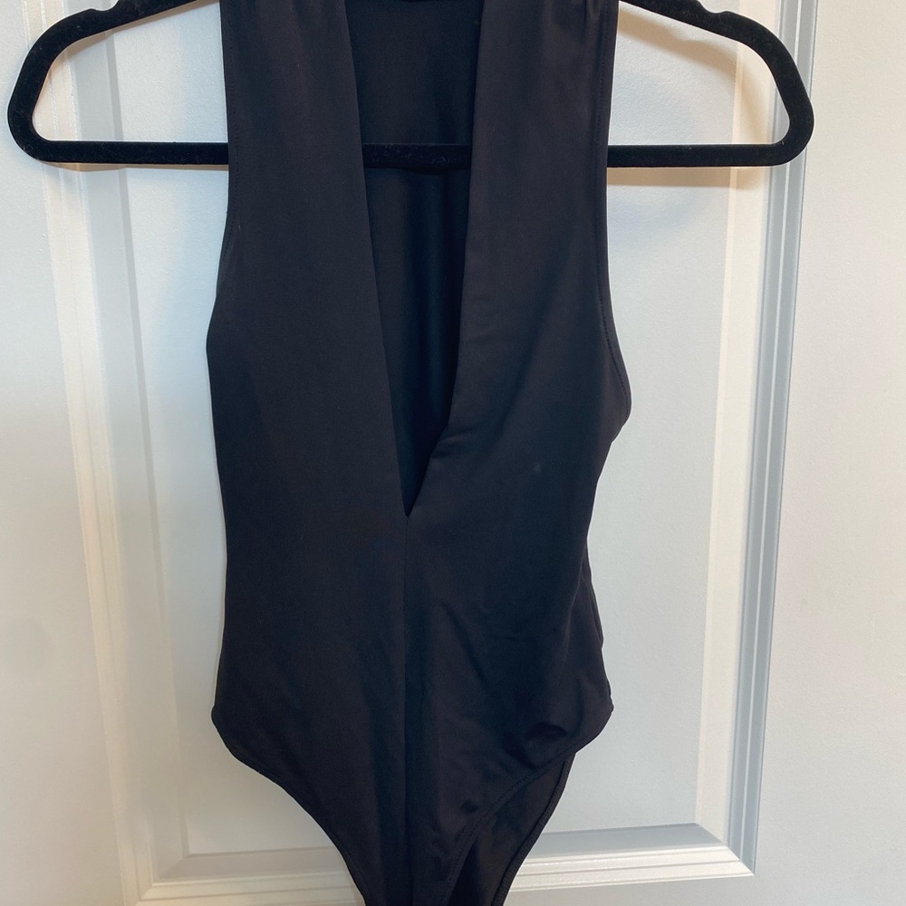 Black Zara bodysuit